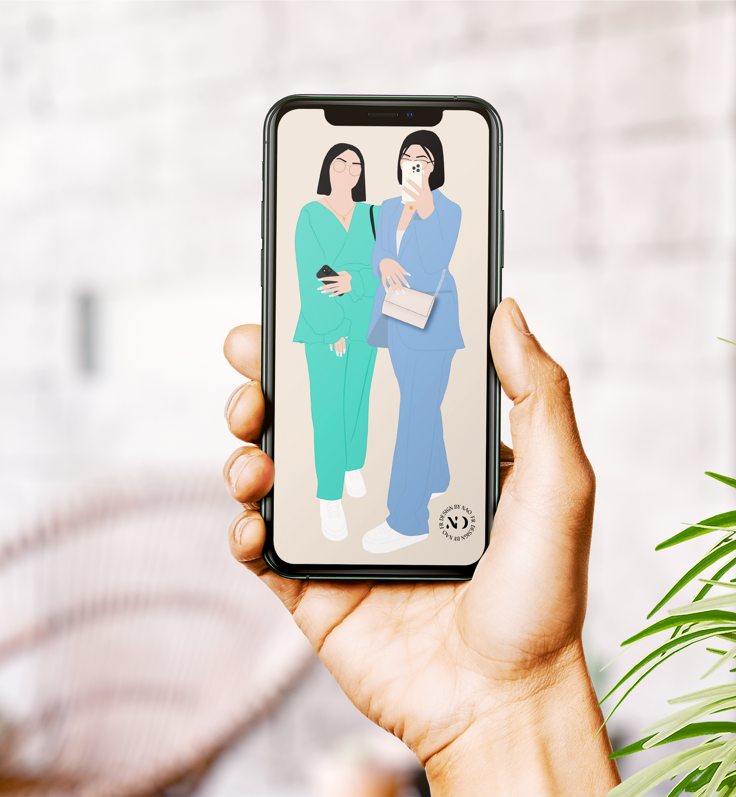 Illustration personnalisée format pdf