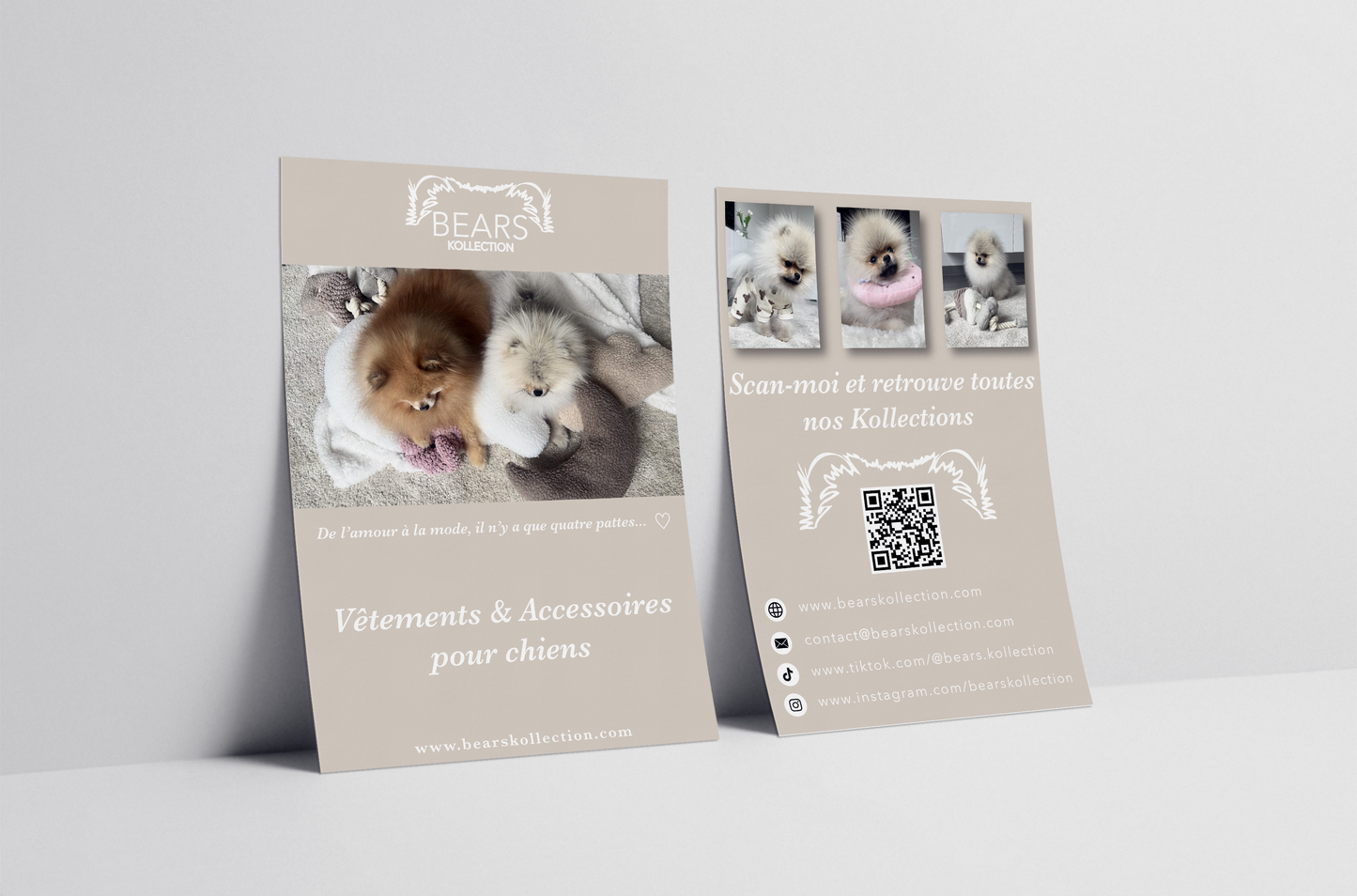 Flyer A5, conception & impression