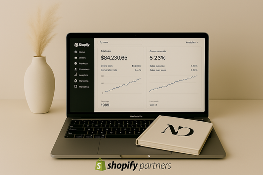 Site internet shopify, conception, design & référencement